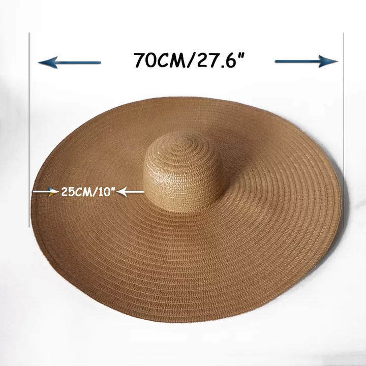Oversized Beach Straw Hats for - Hat Floppy Wide 评论和价格