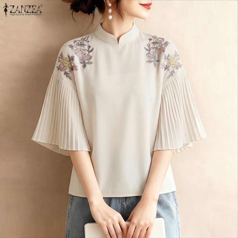 2026 ZANZEA Summer Floral Prin - Romper Floral Print 评论和价格