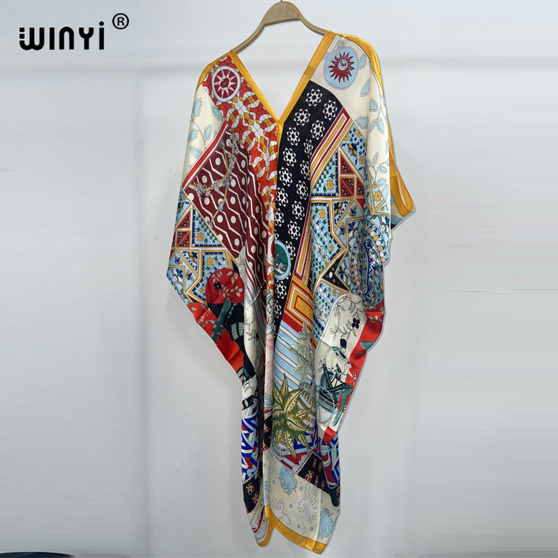 WINYI 2023 new Bohemian fashio - Cover Up Kaftan 评论和价格
