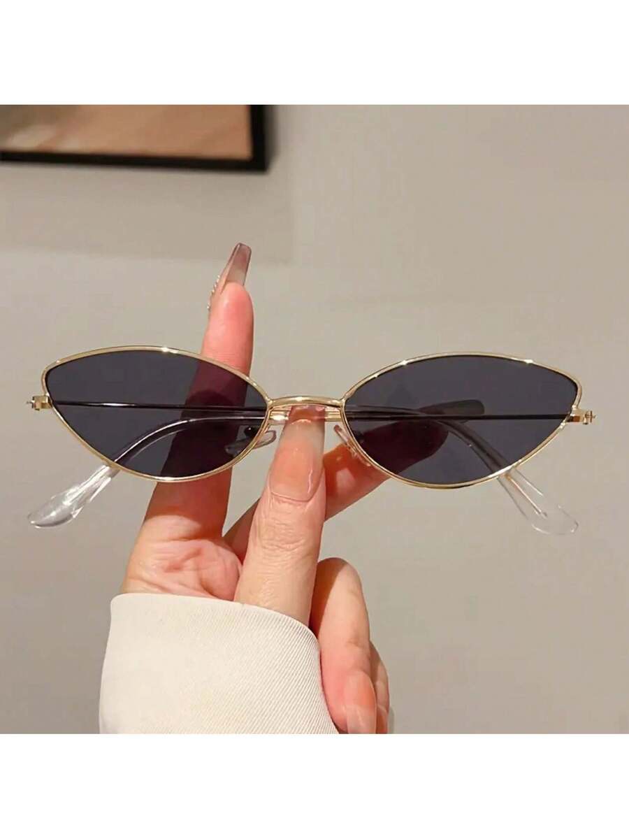 1 Pair Women New Cat Eye Model - Sunglasses Cat Eye 评论和价格