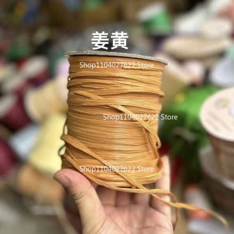 120g/roll Matte Raffia Grass C - Crochet Bag Raffia 评论和价格