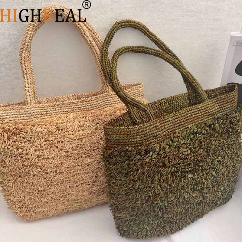 Luxury Raffia Straw Bag Bohemi - Crochet Bag Raffia 评论和价格