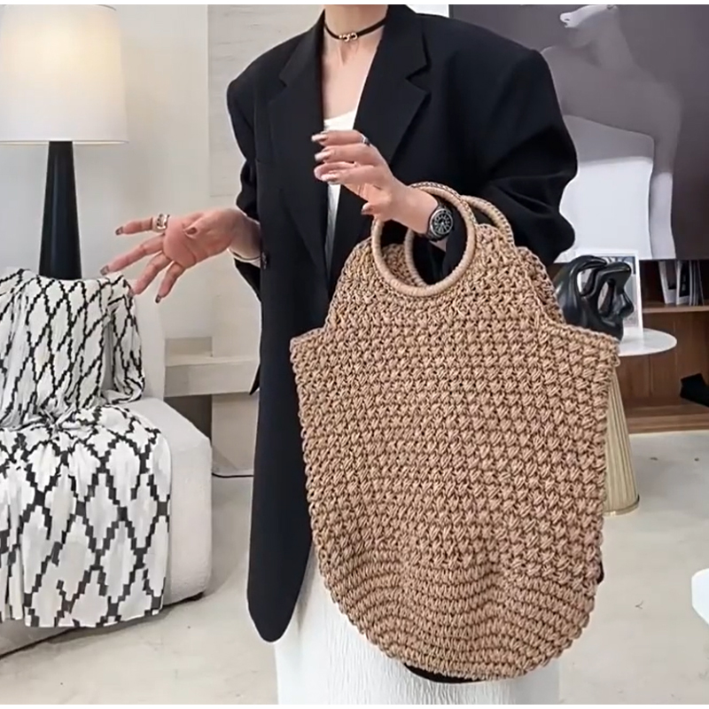 Popular Russian Woven Clutch H - Crochet Bag Raffia 评论和价格