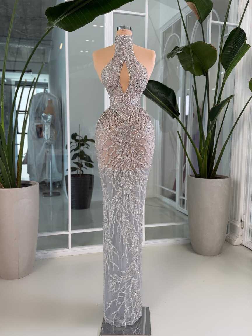 Sleek Evening Dresses Halter N - Maxi Dress Halter 评论和价格